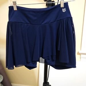 Eleven by Venus Williams navy mesh tennis skirt with built-in navy shorts. Small